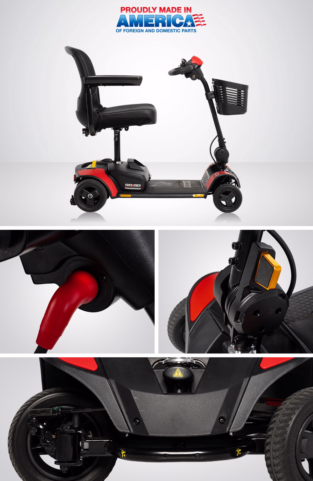 Go Go Elite Traveller 2 Platinum 4-Wheel - Image 3